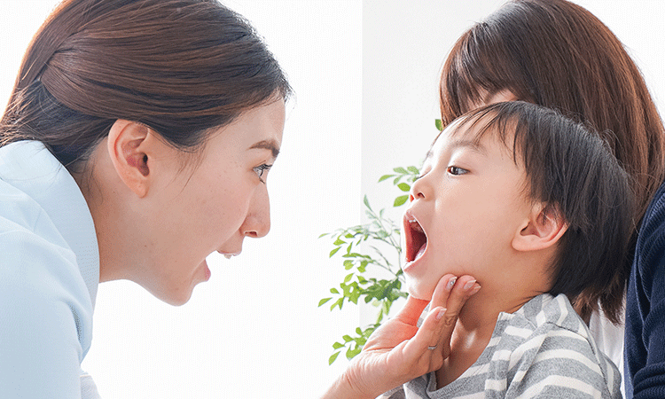 子どもの頃から歯医者さんに通うことが大切です！